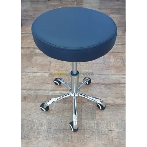 Tabouret ajustable rond