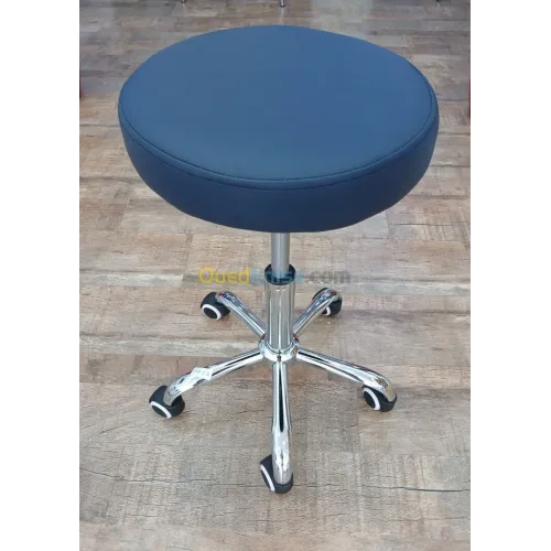 Tabouret ajustable rond