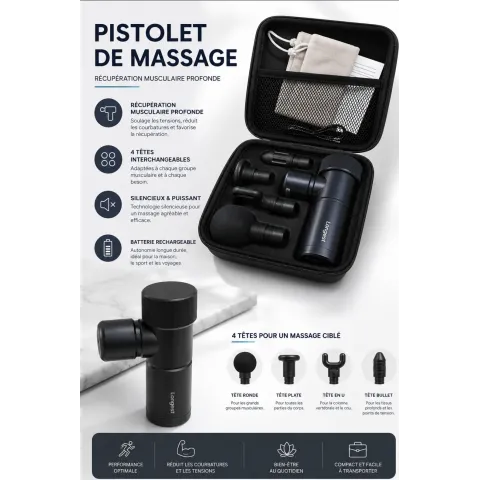 Pistolet de Massage Pro