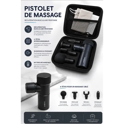 Pistolet de Massage Pro
